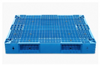  Heavy Duty Warehouse stackable double sided plastic pallet	