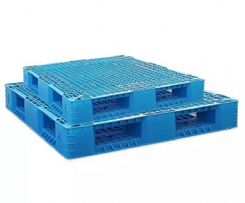  Heavy Duty Warehouse stackable double sided plastic pallet	