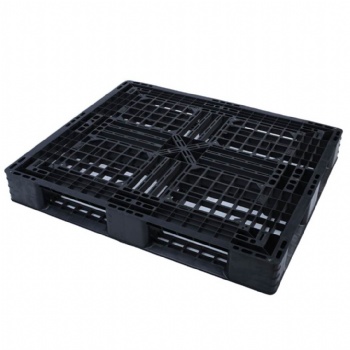  4 Way Black Export Packaging plastic Pallet	