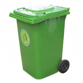  A- 360Liter outdoor two wheels Plastic dustbin	