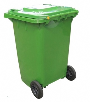  A- 360Liter outdoor two wheels Plastic dustbin	