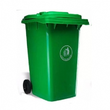 H- 240Liter outdoor two wheels Plastic dustbin