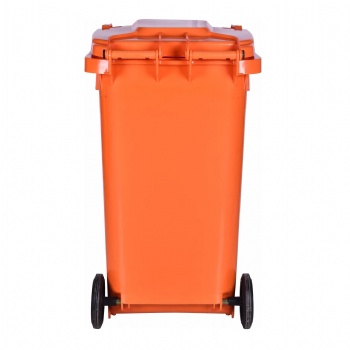  100Liter outdoor two wheels Plastic dustbin	