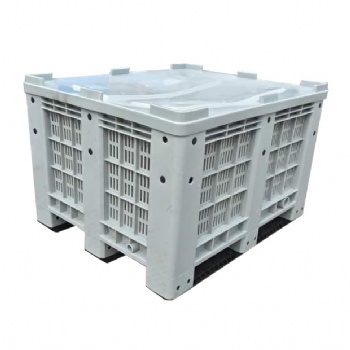  Vented Plastic pallet box for 1200x1000x760mm	